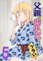 Komik Chichioya ga Bishoujo ni Natte Shimatte Iroiro Tsurai